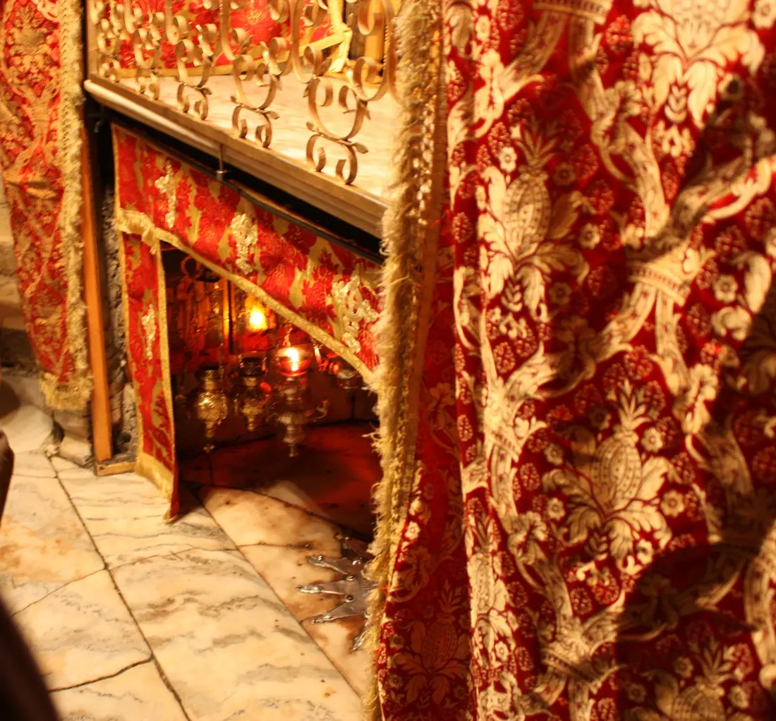 Grotto of the Nativity in Bethlehem