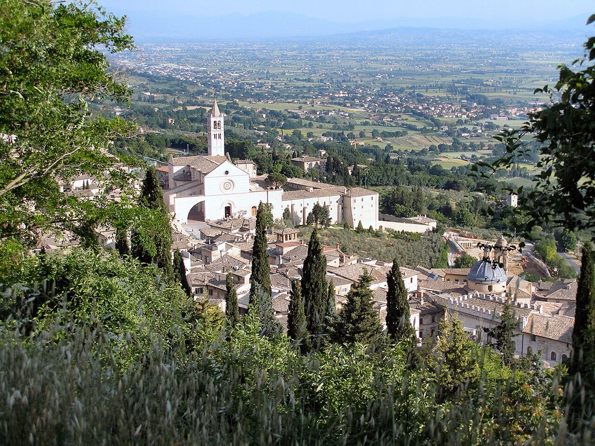 The Basilica of Saint Clare, Assisi.