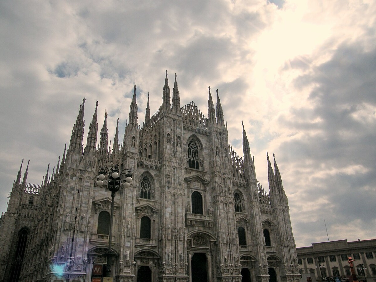 The Duomo of Milan.