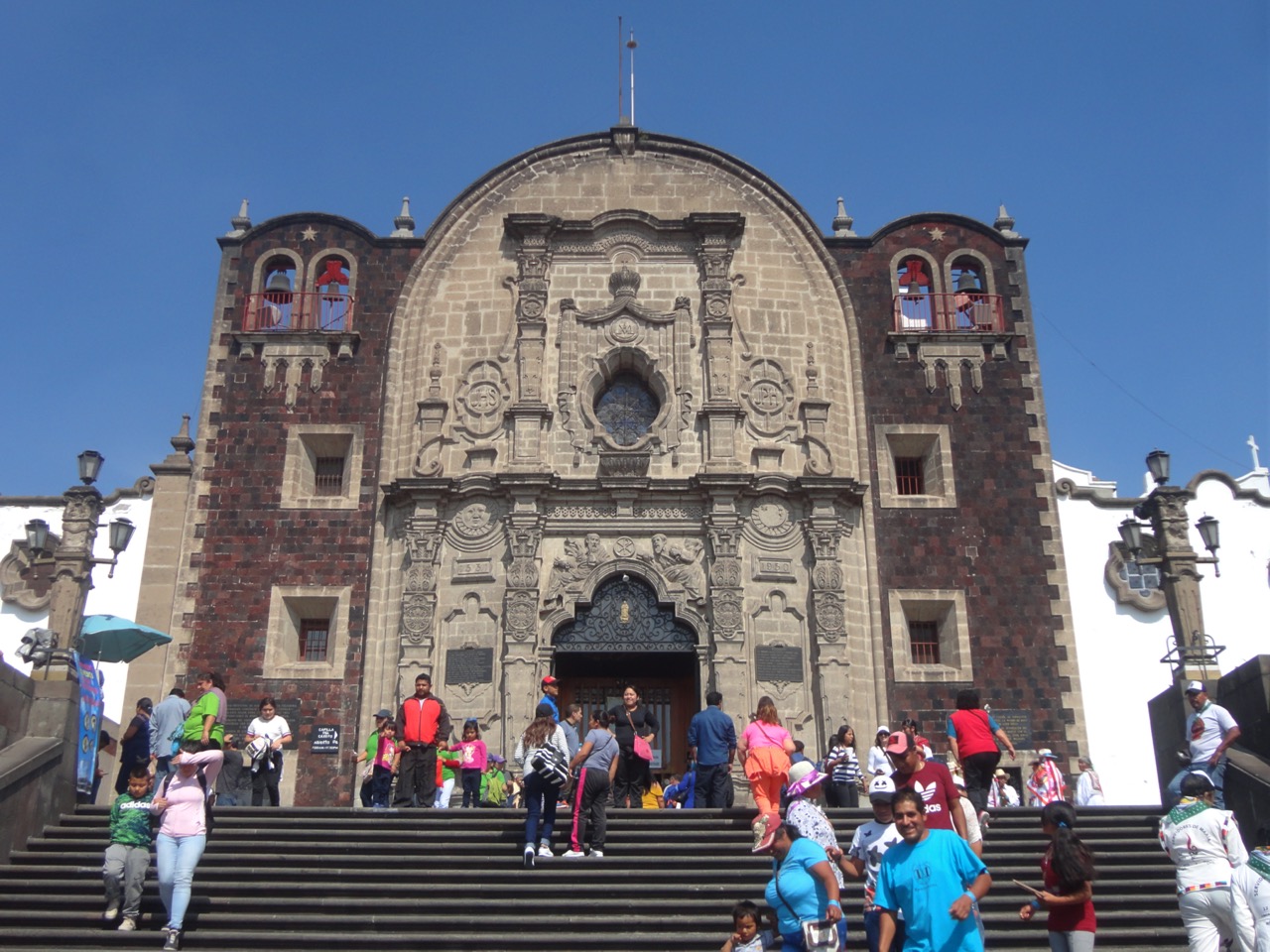 The Baroque Capilla del Cerrito on Tepeyac Hill above the Guadalupe sanctuary.