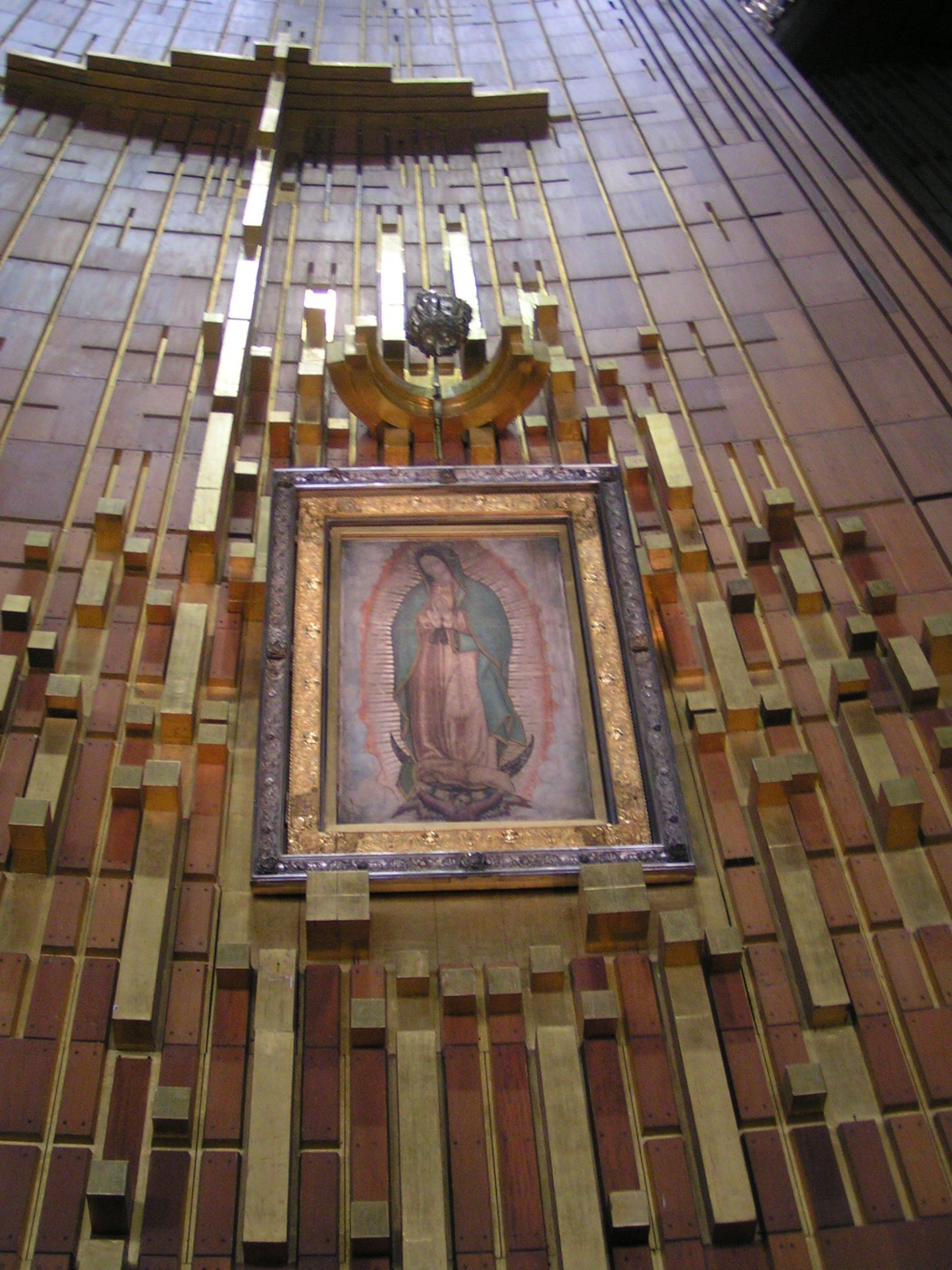 The tilma image of Our Lady of Guadalupe