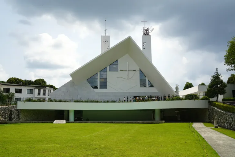 The Xavier Memorial Church at Yamaguchi in Japan.