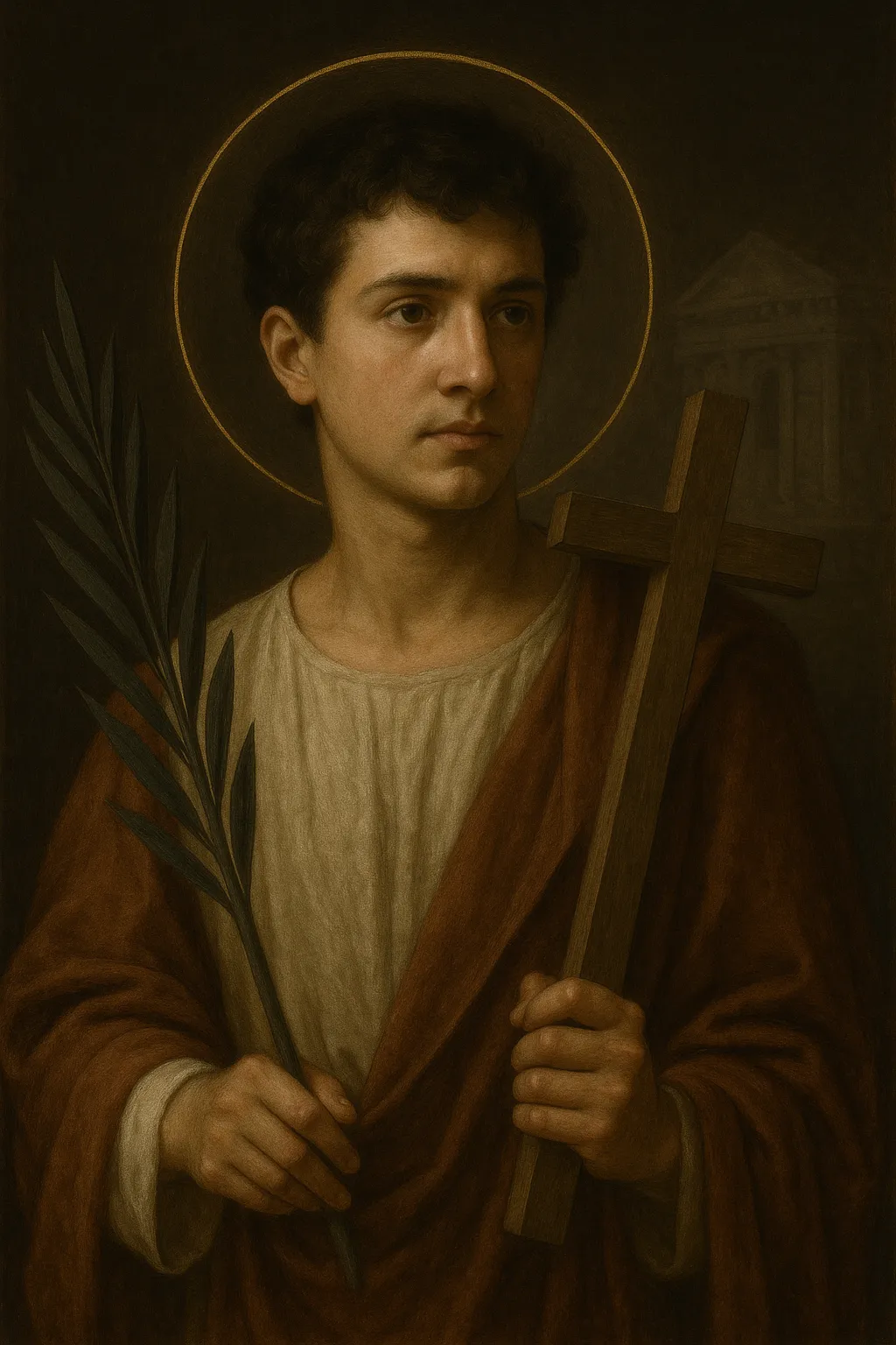 Saint Agapetus portrait
