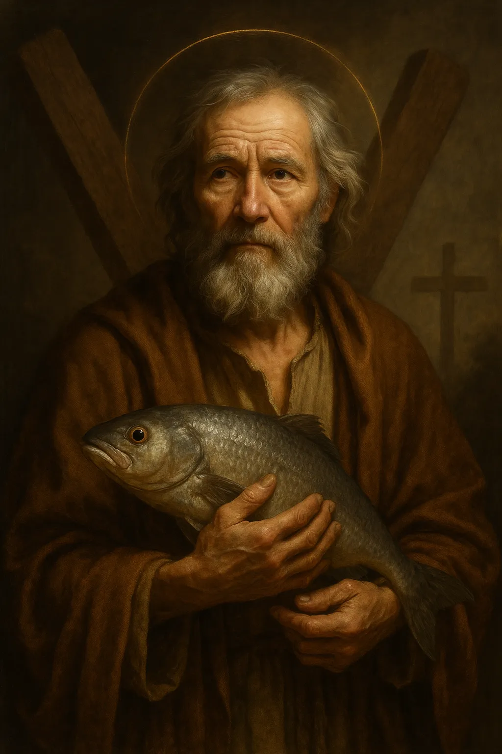 Saint Andrew portrait