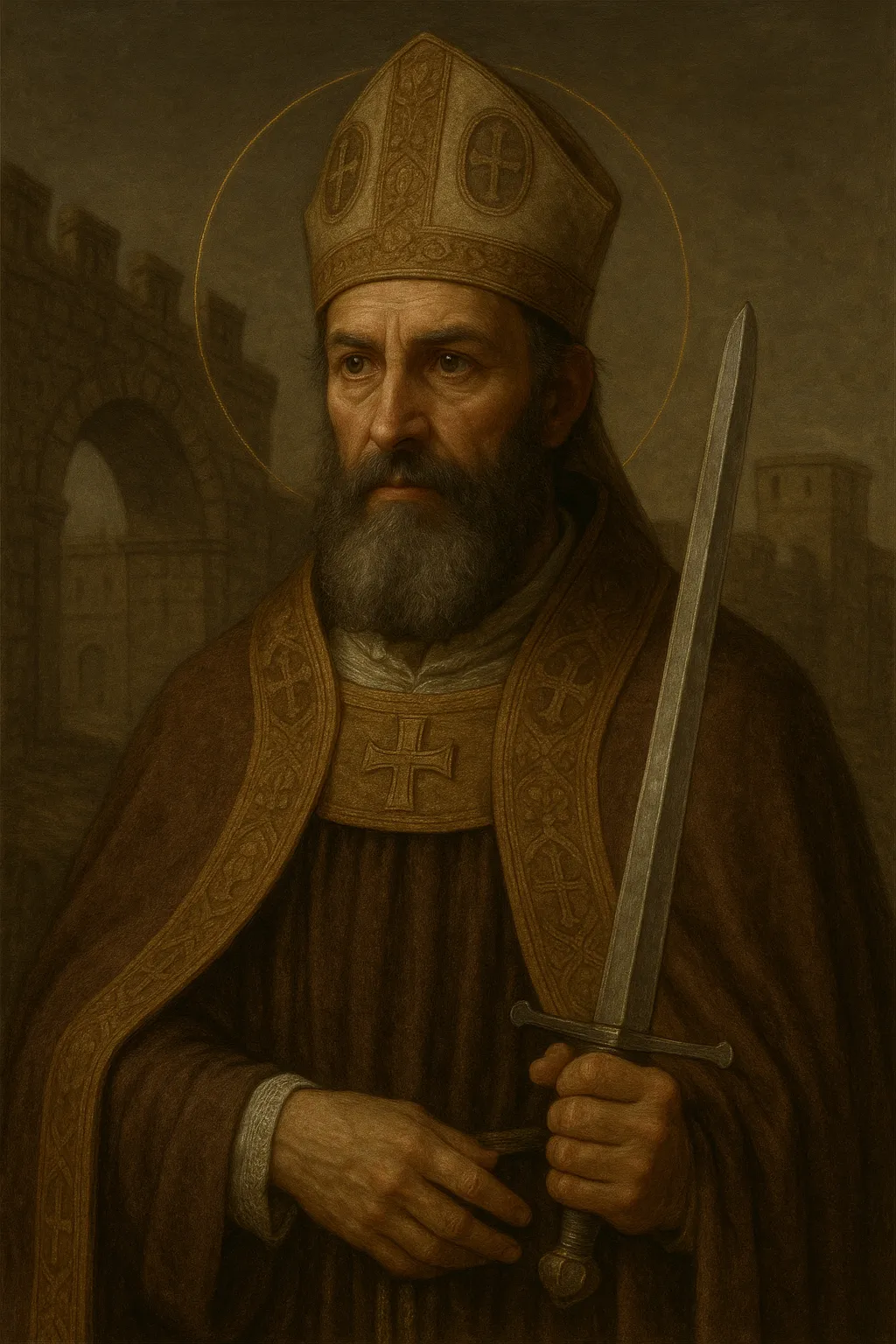 Saint Apollinaris portrait
