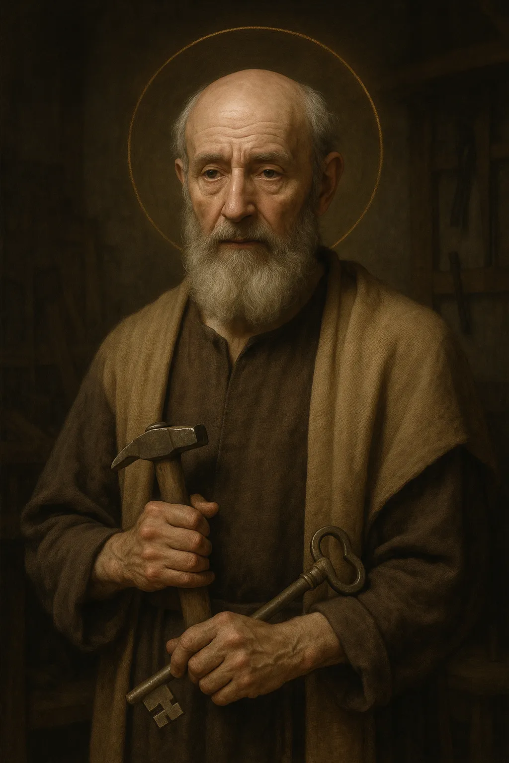 Saint Baldomerus portrait