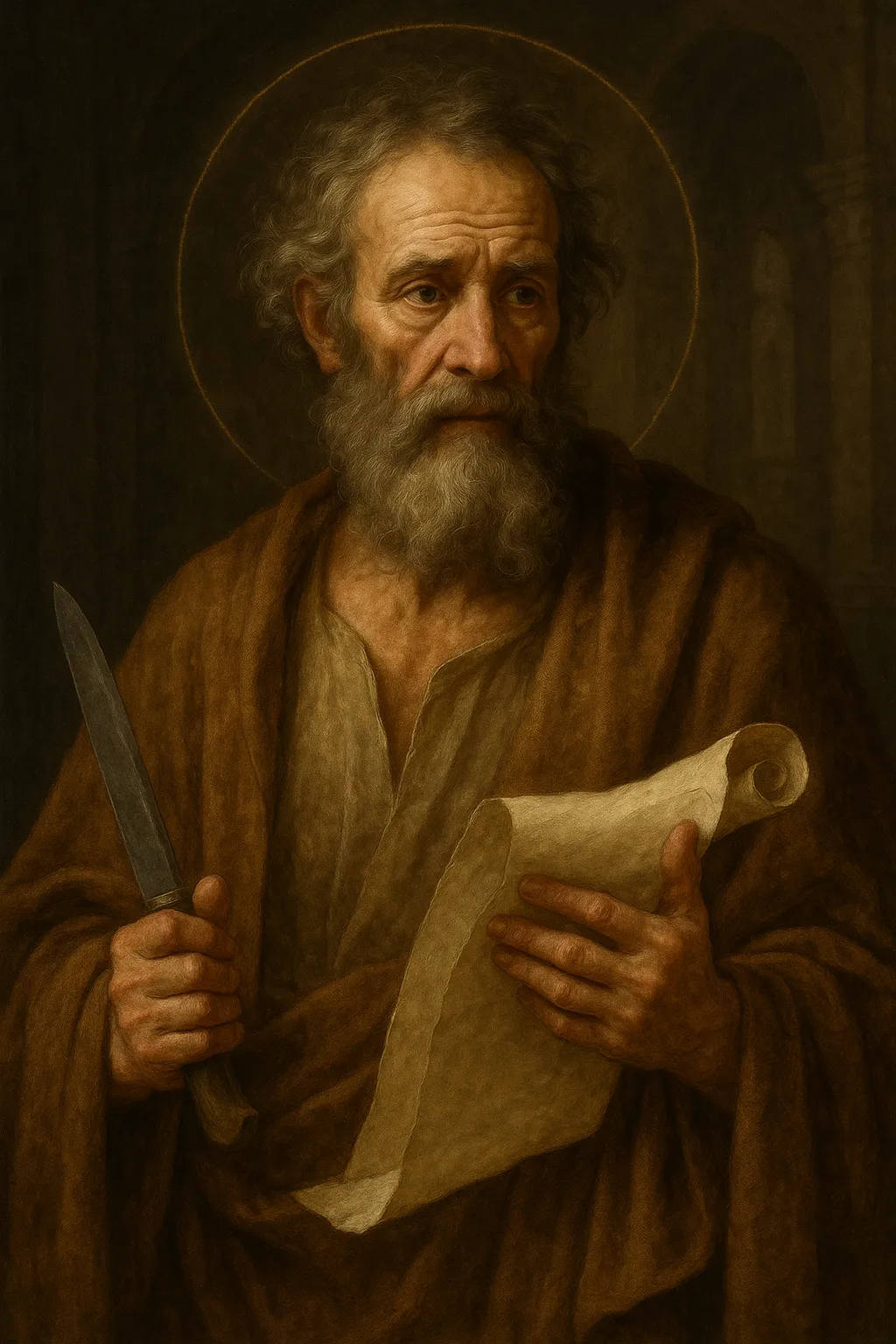 Saint Bartholomew portrait