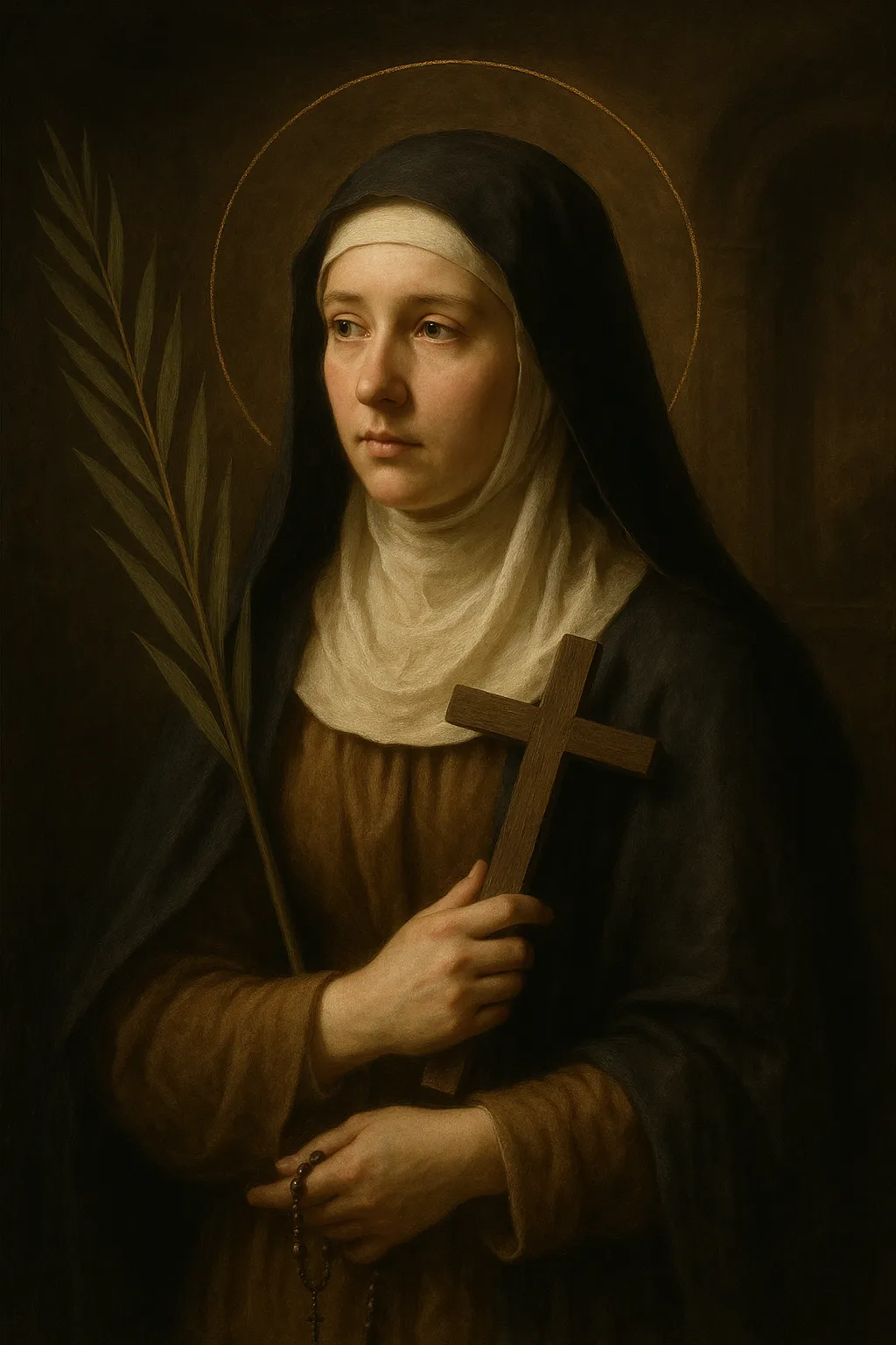 Saint Beatrice portrait