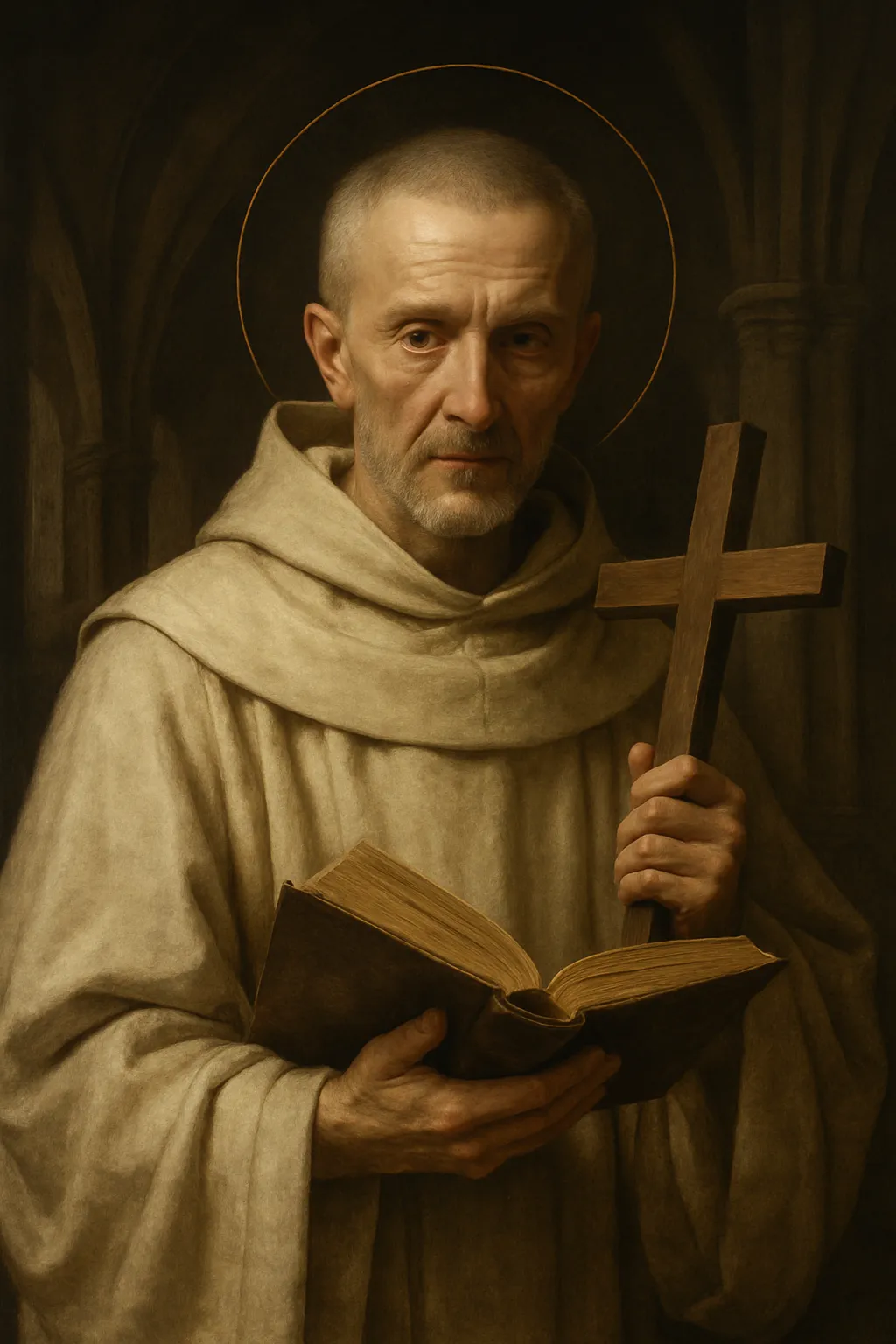 Saint Bernard of Clairvaux portrait