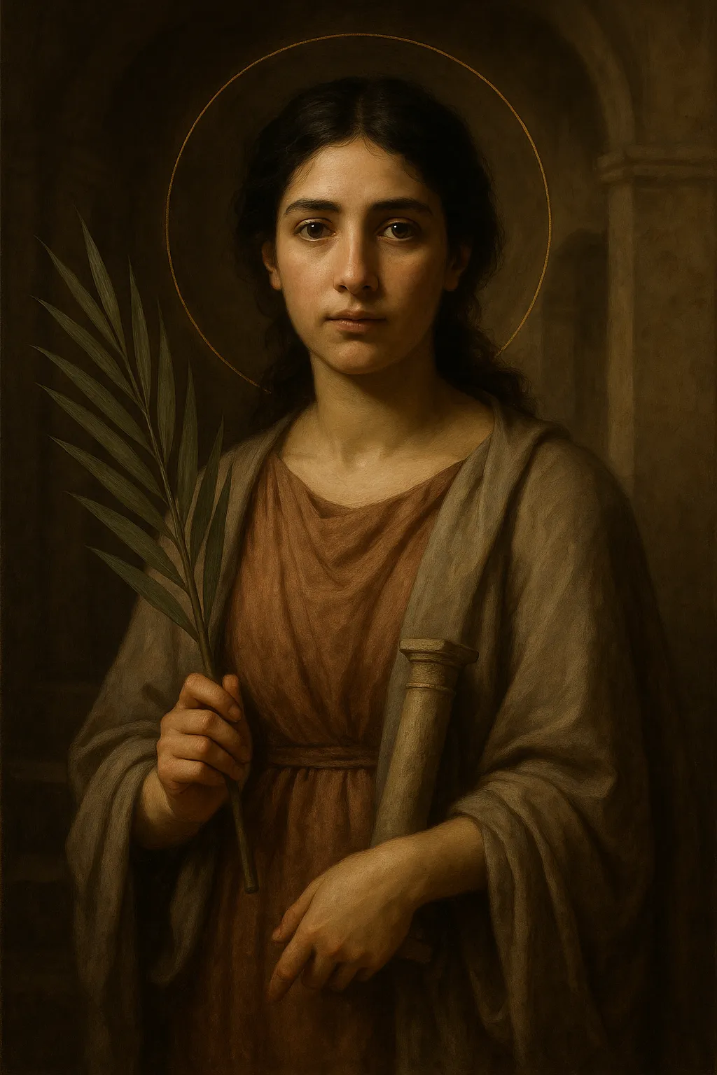 Saint Bibiana portrait