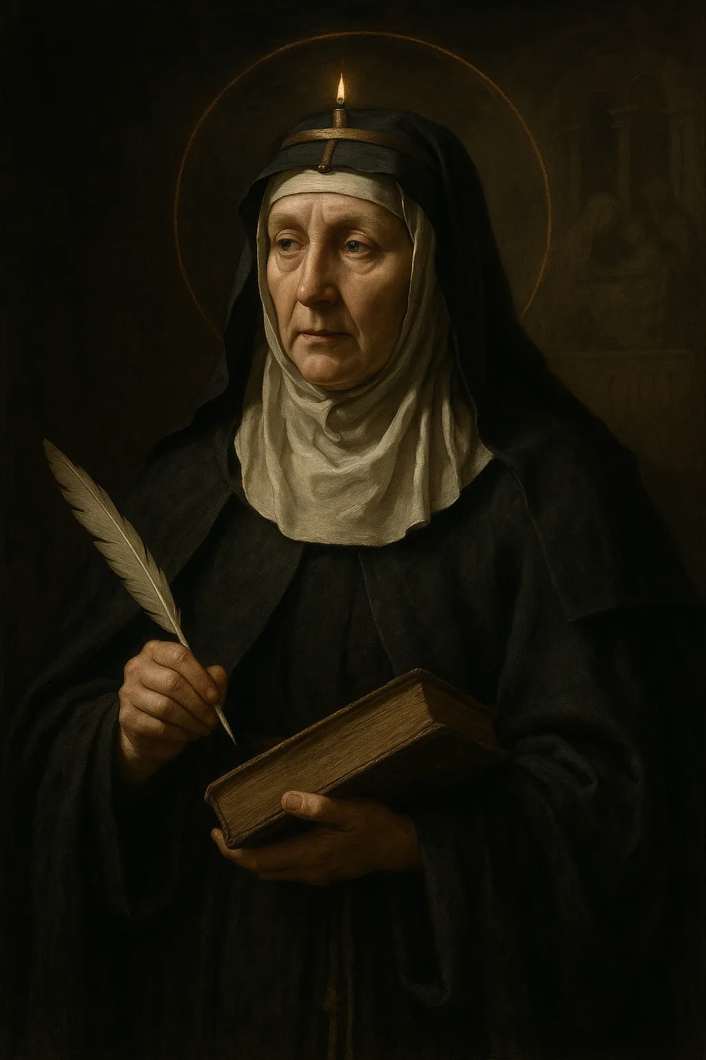 Saint Birgitta portrait