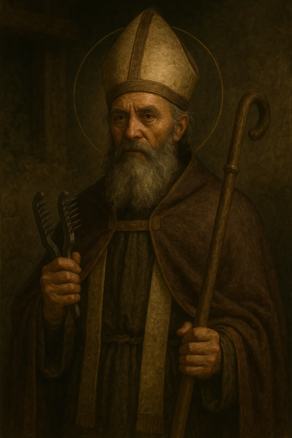 Saint Blaise portrait
