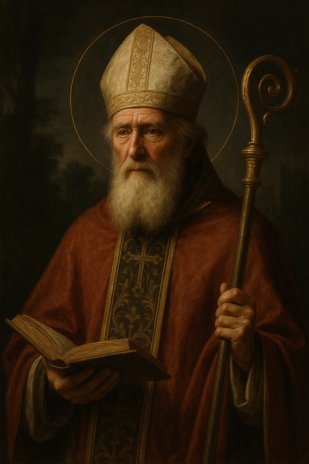 Saint Boniface of Mainz portrait