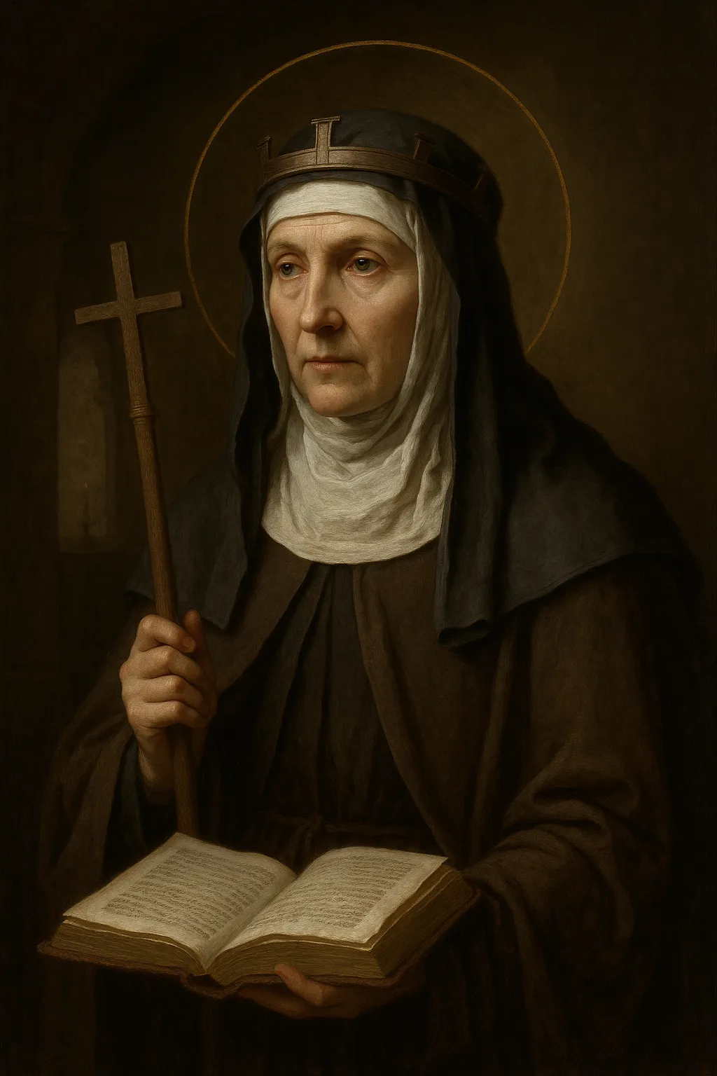 Saint Bridget of Sweden portrait