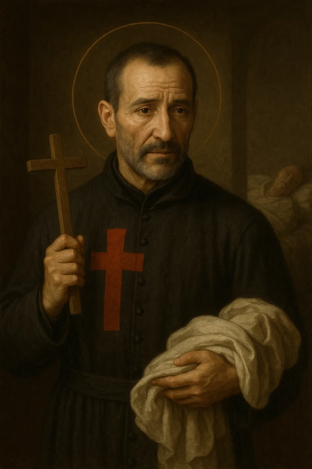 Saint Camillus de Lellis portrait