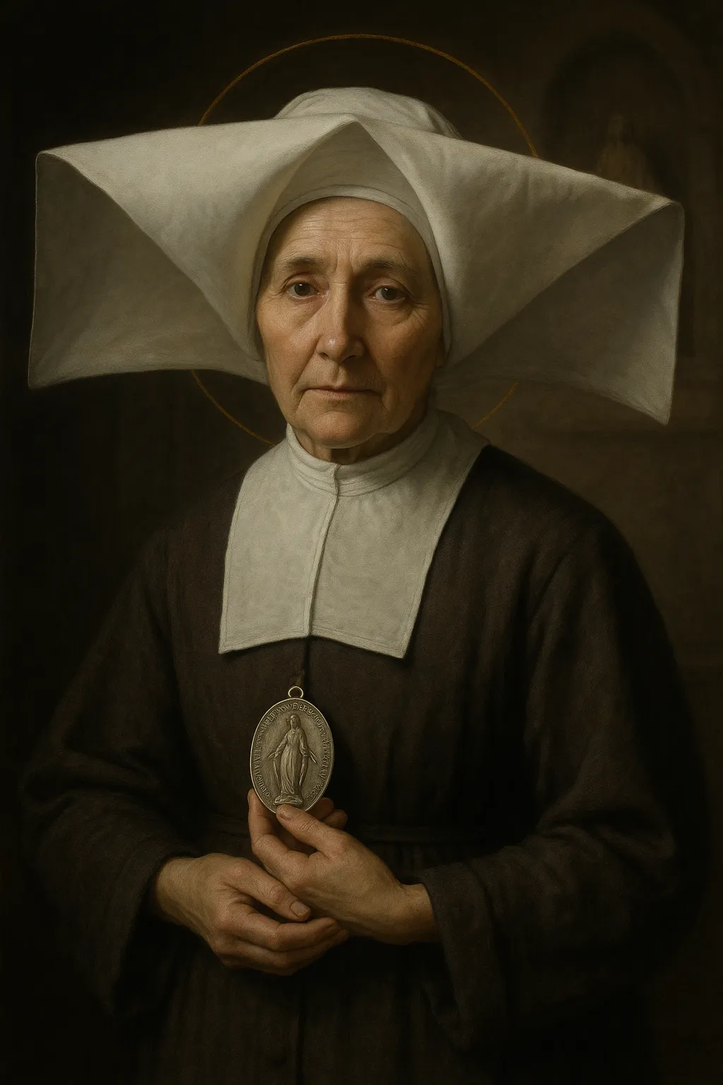 Saint Catherine Labouré portrait