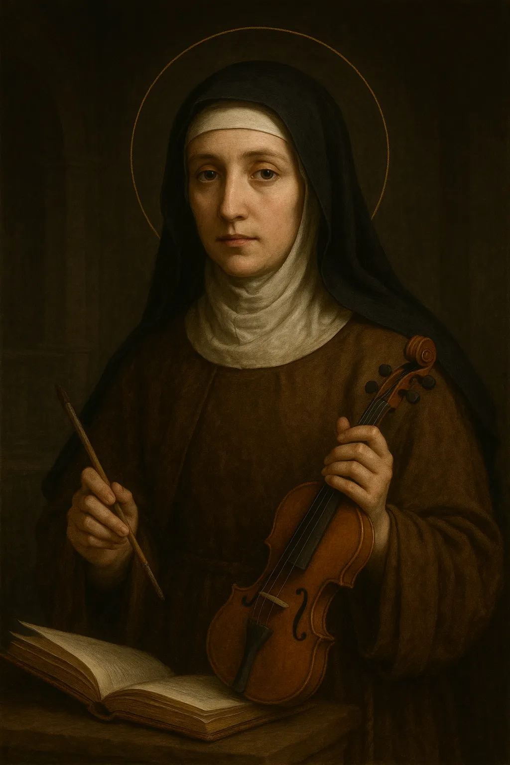 Saint Catherine of Bologna portrait
