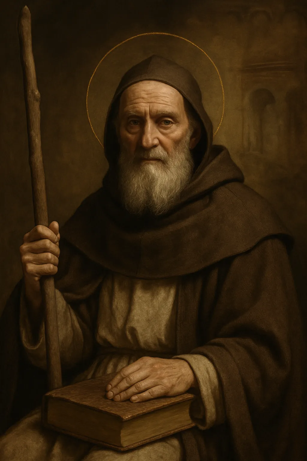 Saint Celestine portrait