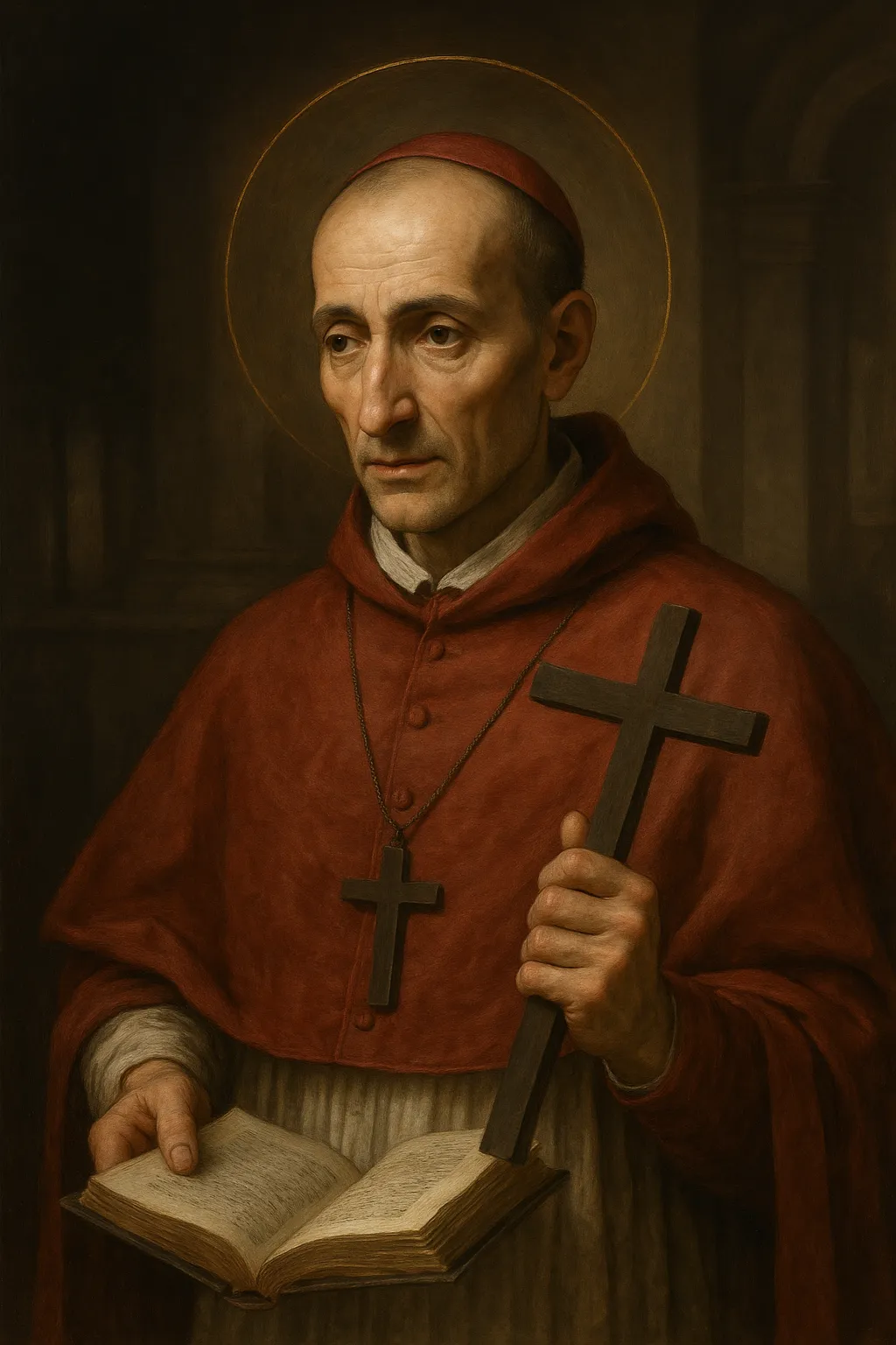 Saint Charles Borromeo portrait