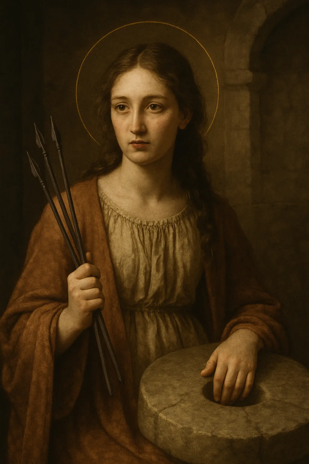 Saint Christina portrait