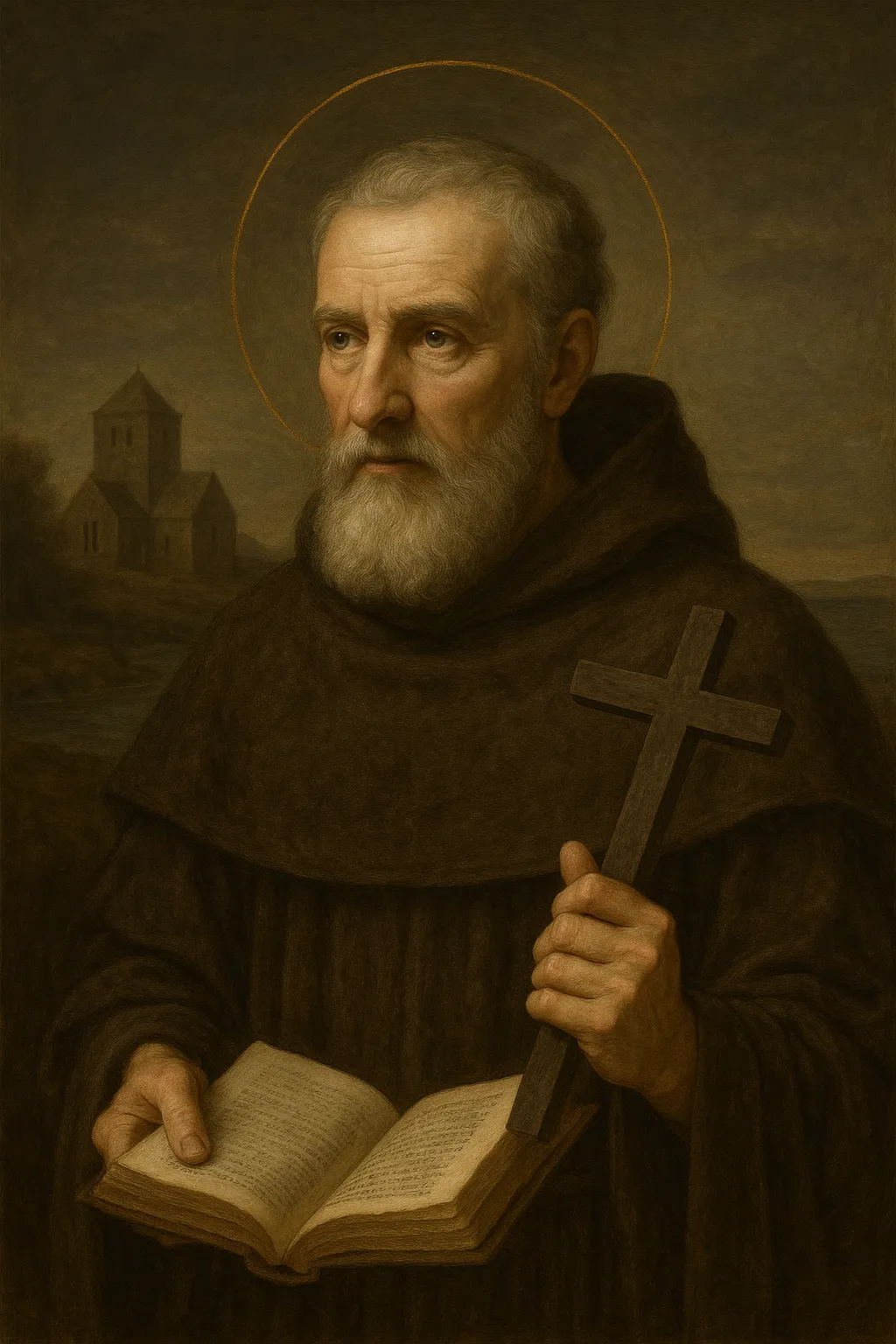 Saint Columba portrait