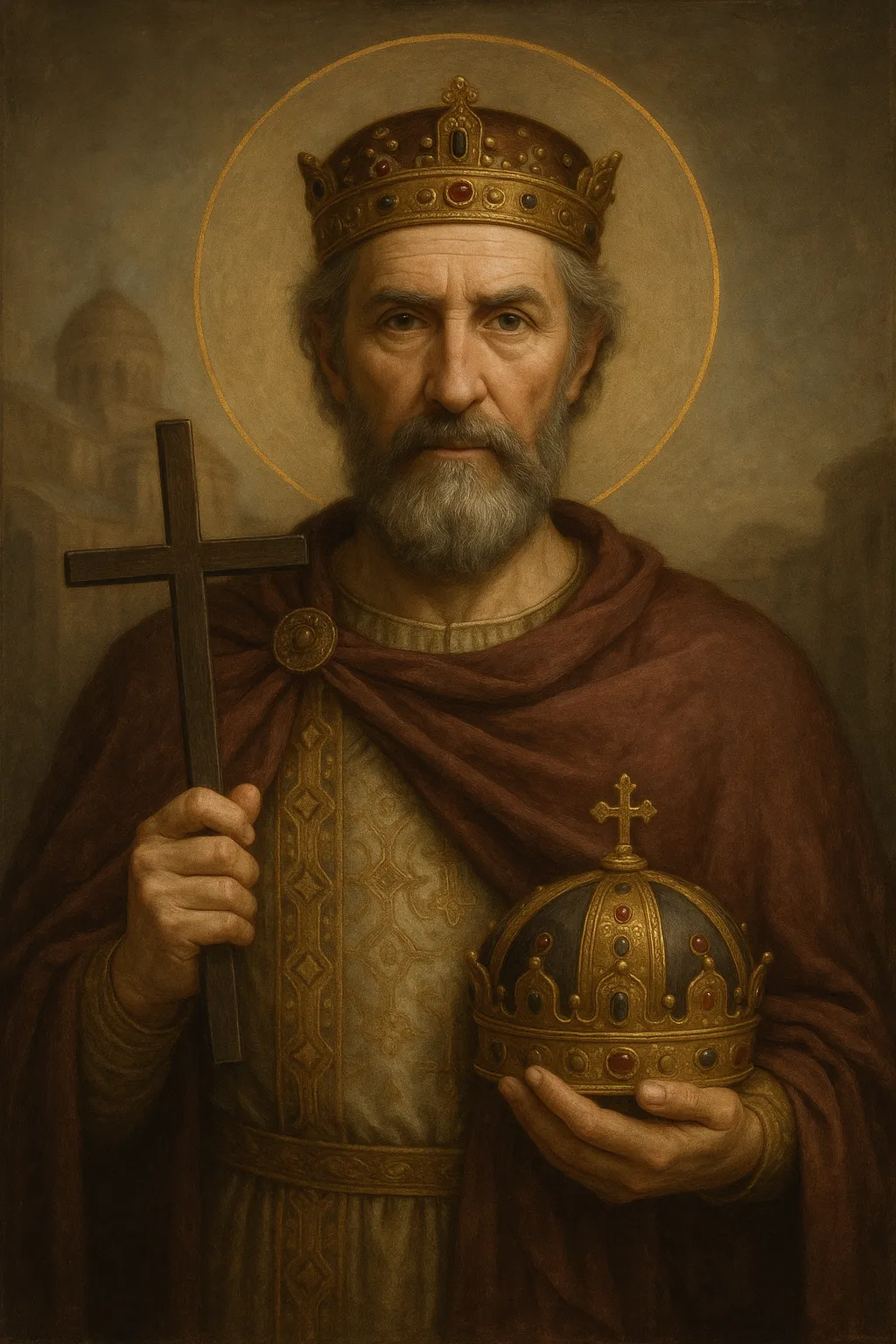 Saint Constantine portrait