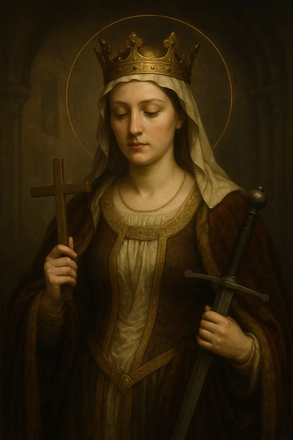 Saint Cunegunda portrait