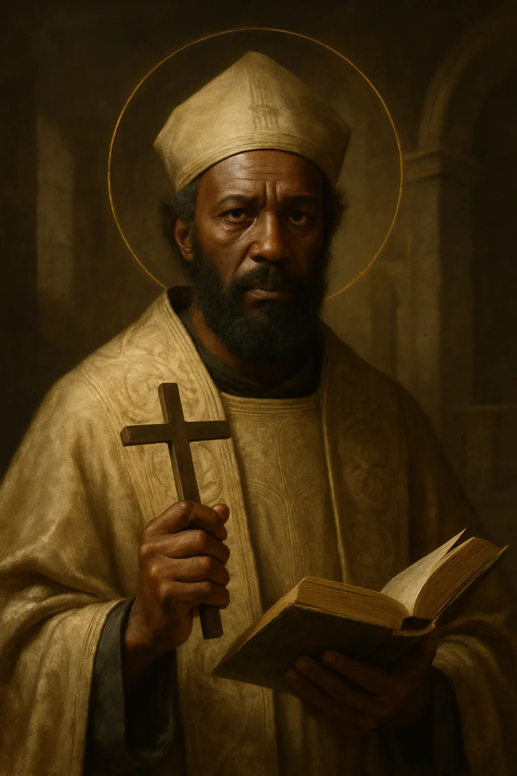 Saint Cyprian portrait