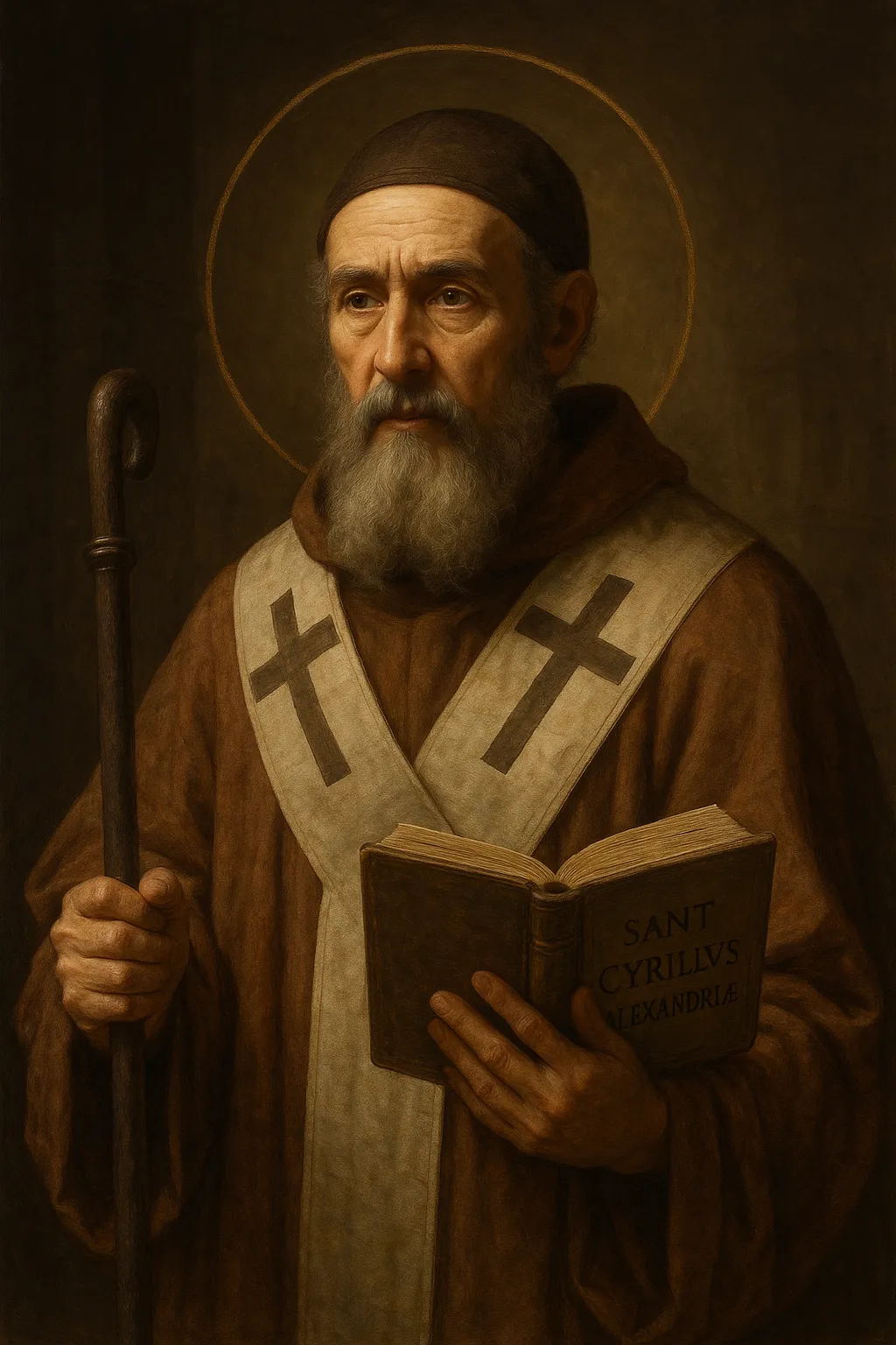 Saint Cyril of Alexandria portrait
