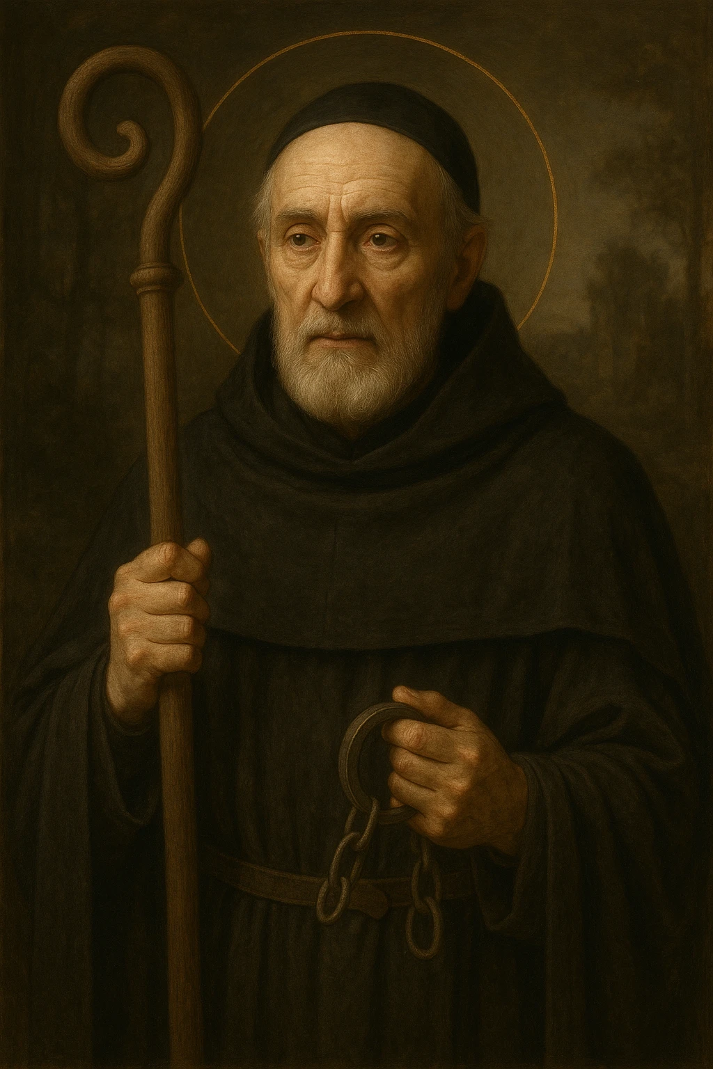 Saint Egwin portrait
