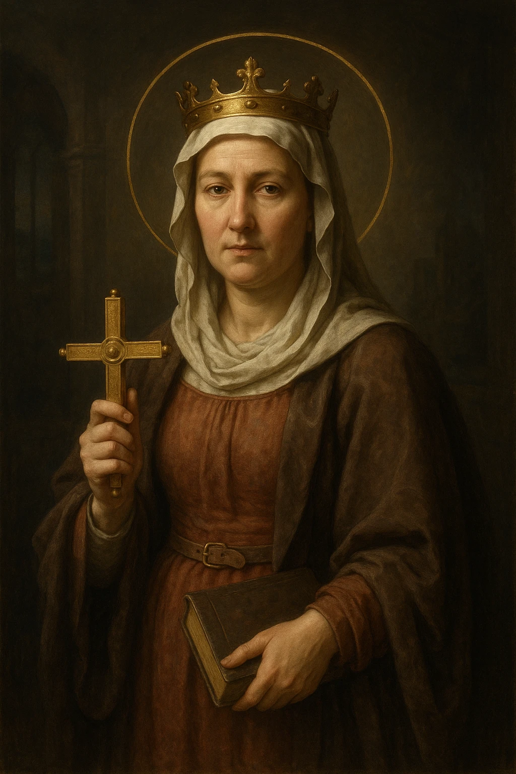 Saint Emma portrait