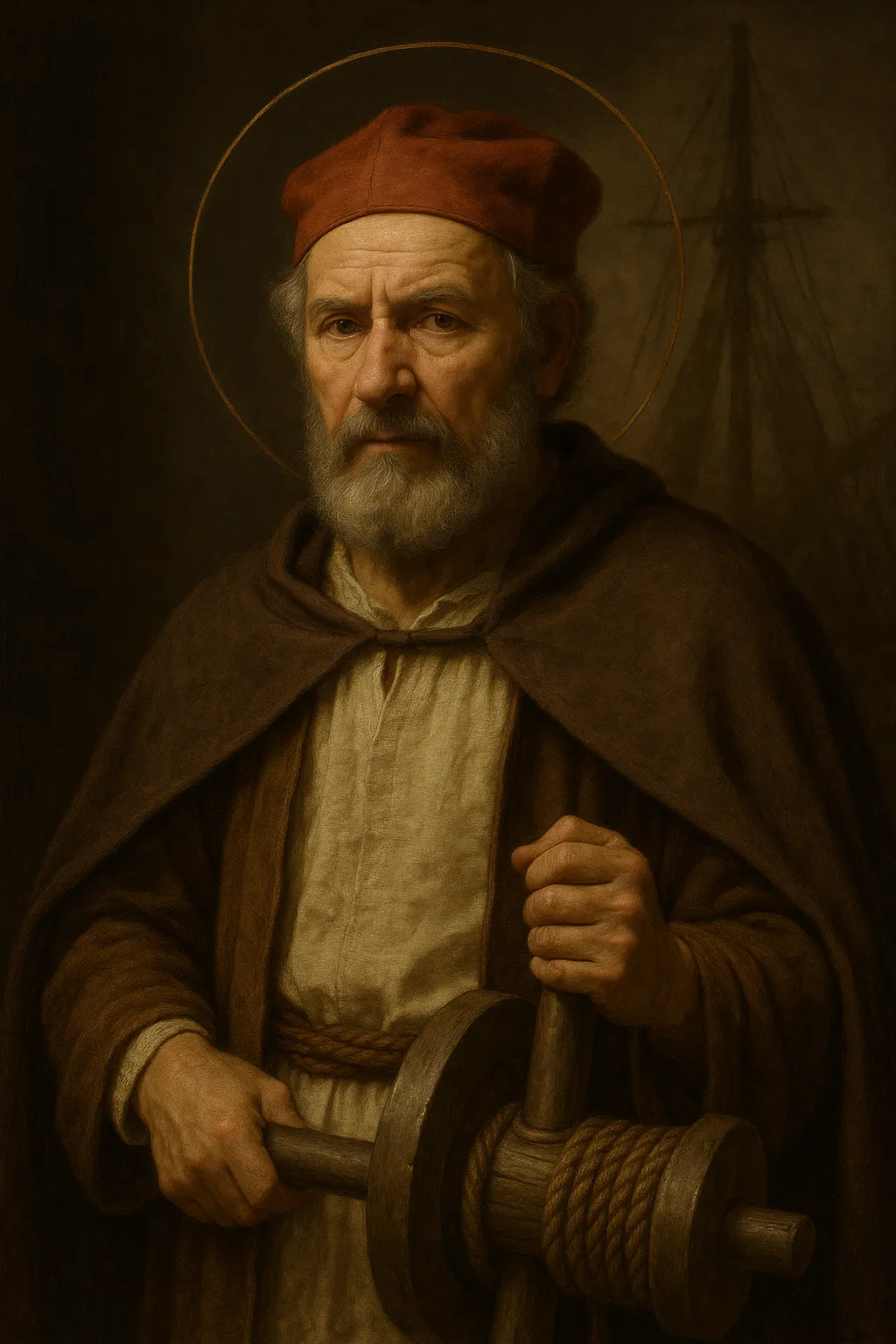 Saint Erasmus portrait