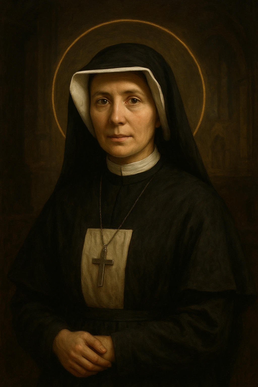 Saint Faustina Kowalska portrait