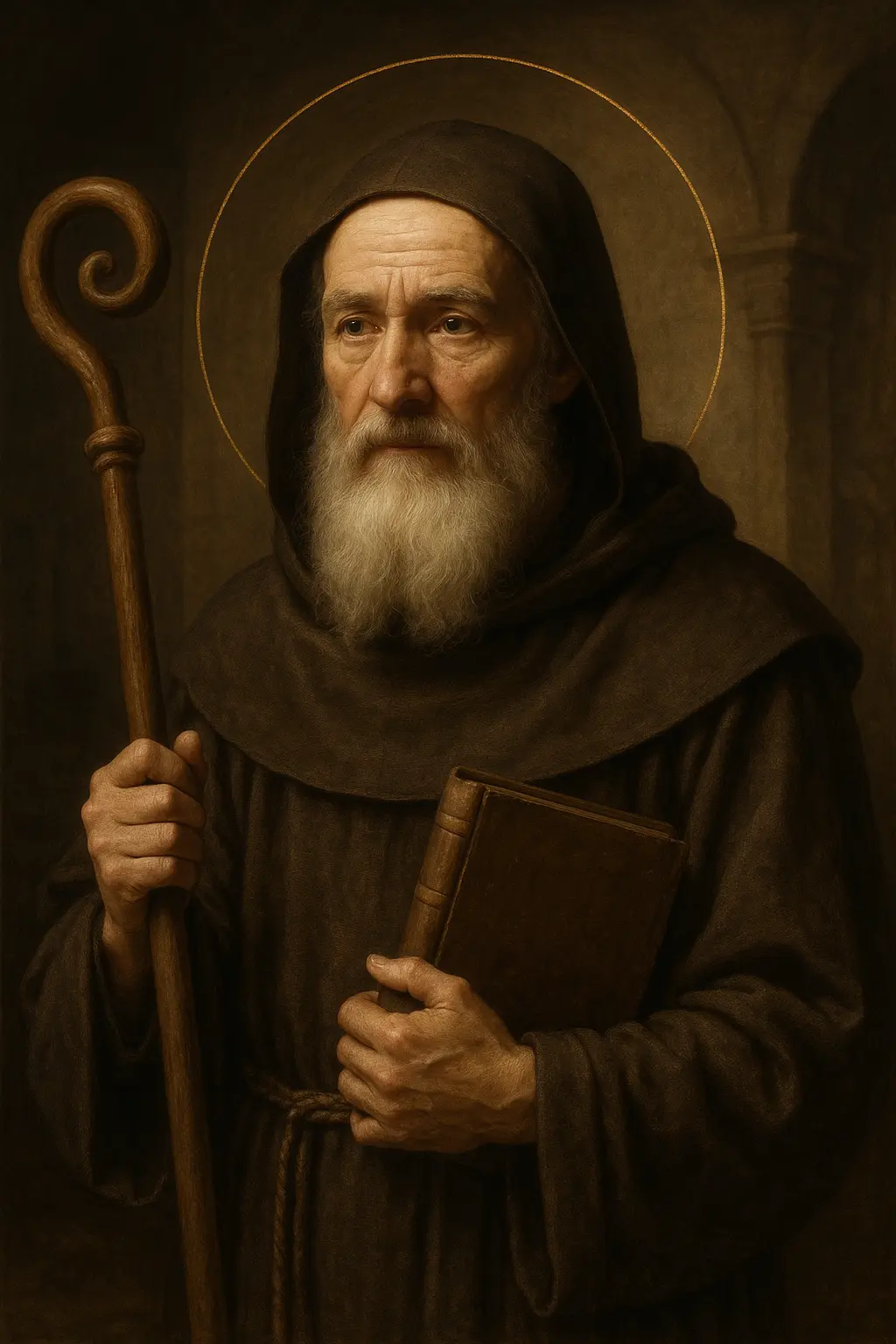 Saint Finian portrait