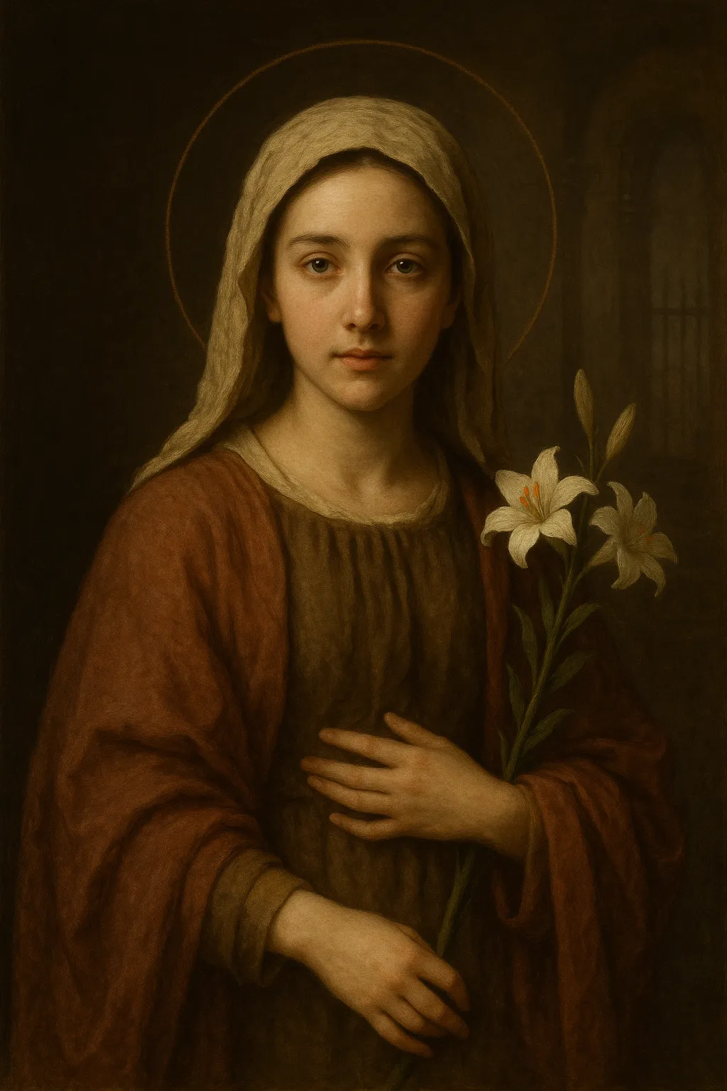 Saint Flora portrait