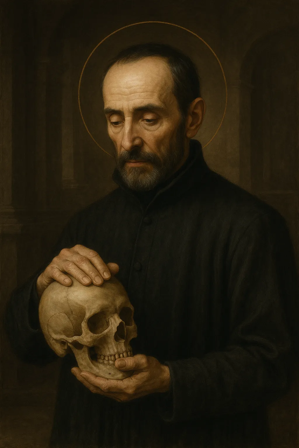 Saint Francis Borgia portrait