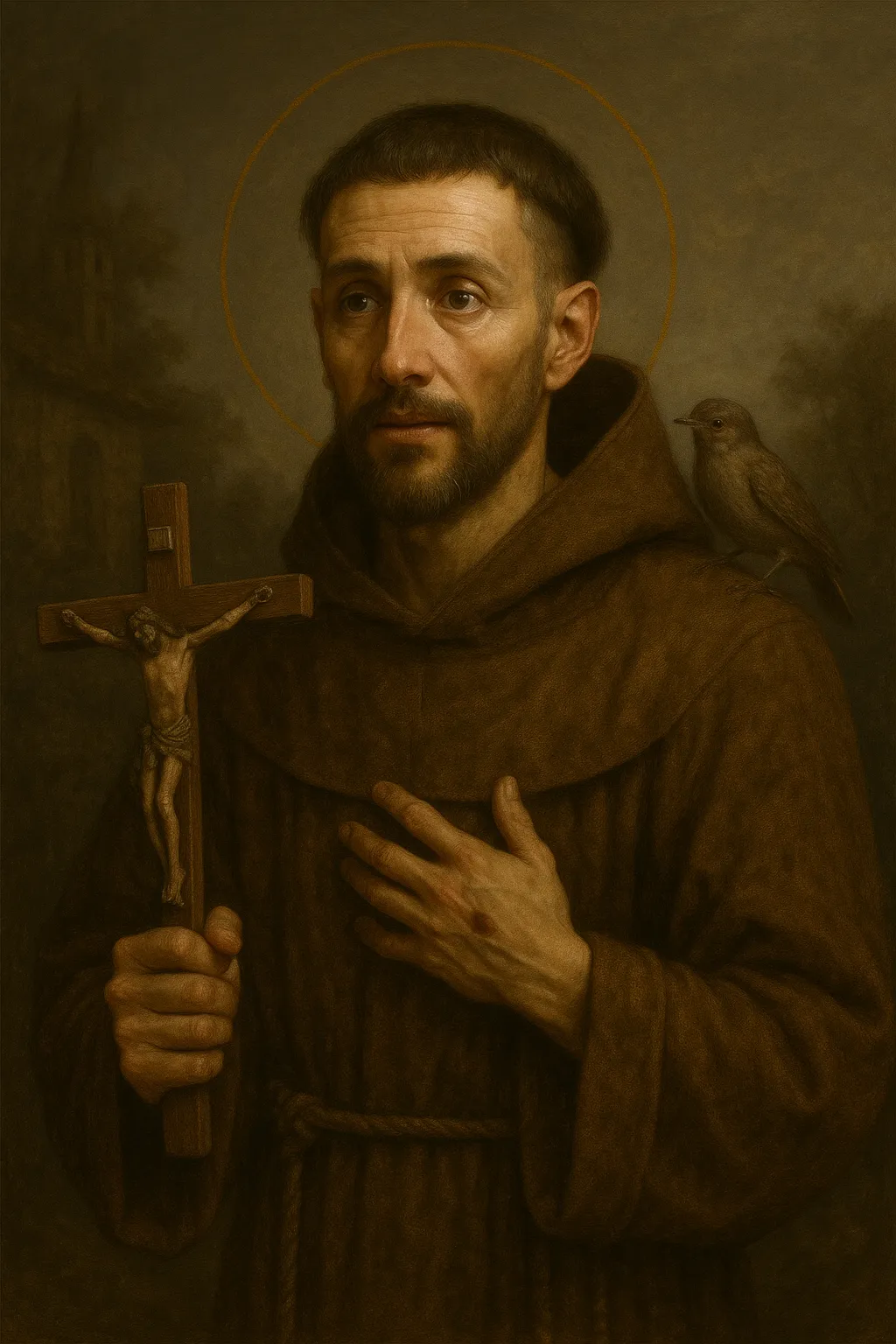 Saint Francis of Assisi portrait