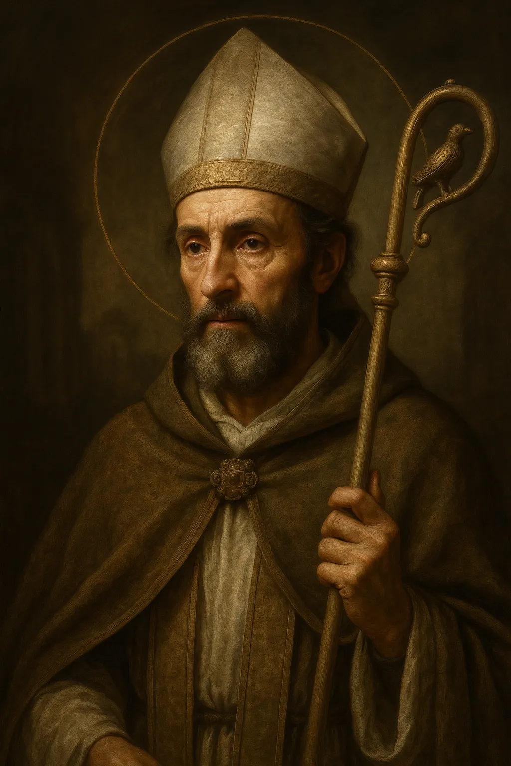 Saint Hilary of Poitiers portrait