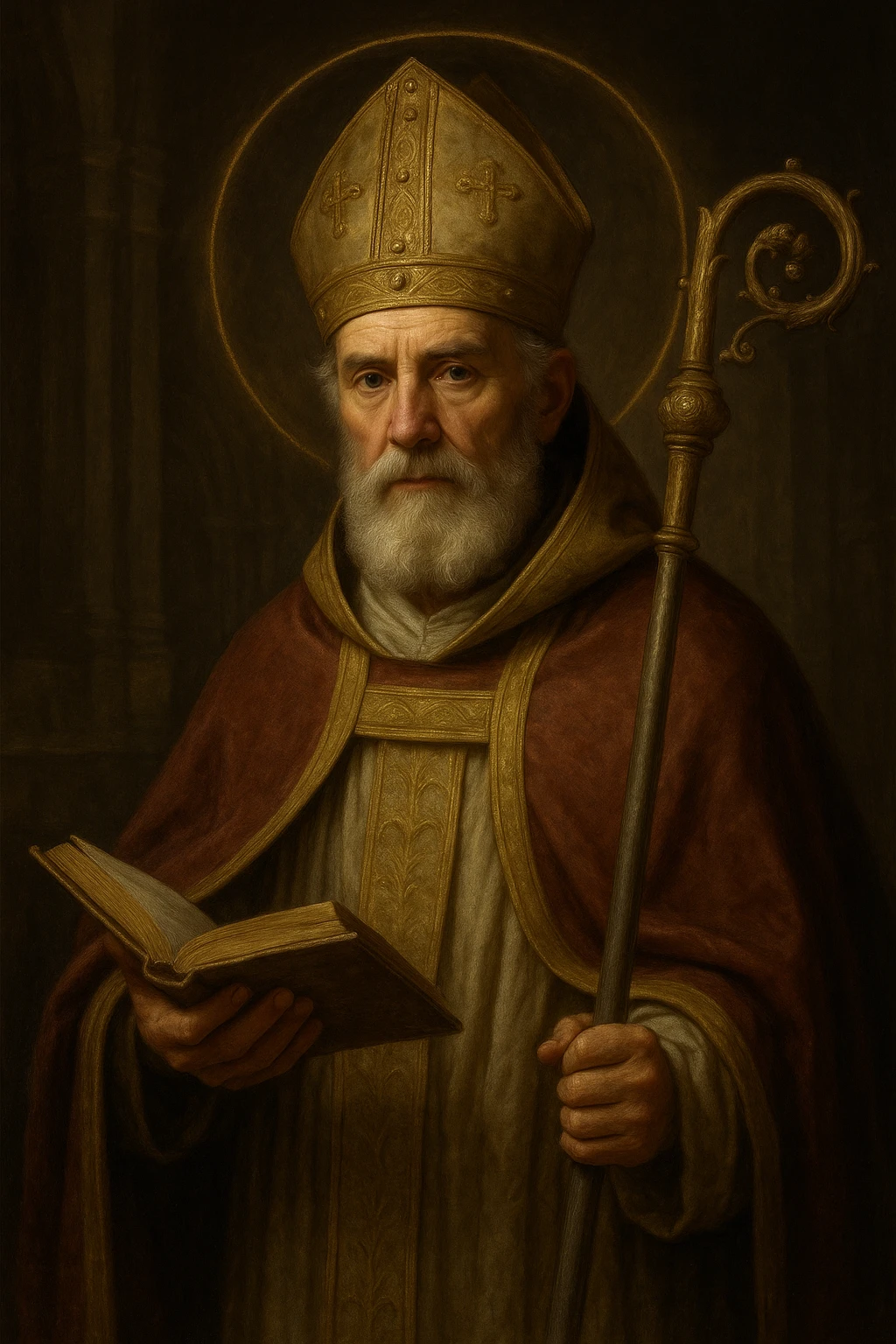 Saint Honoratus portrait