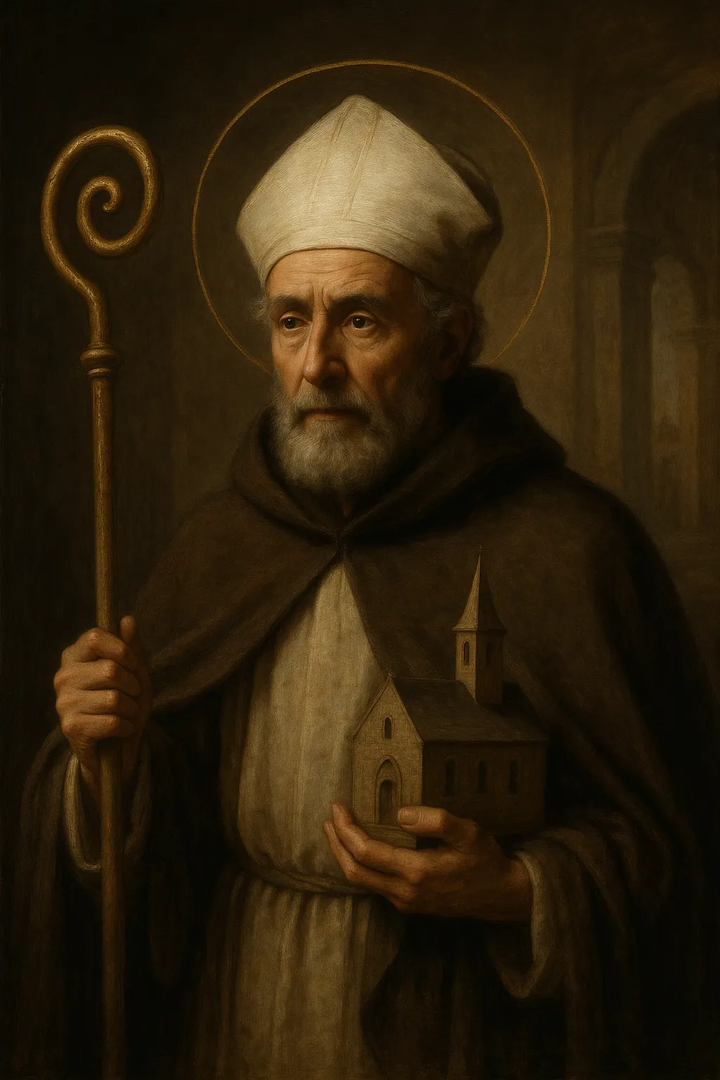 Saint Hugh of Grenoble portrait