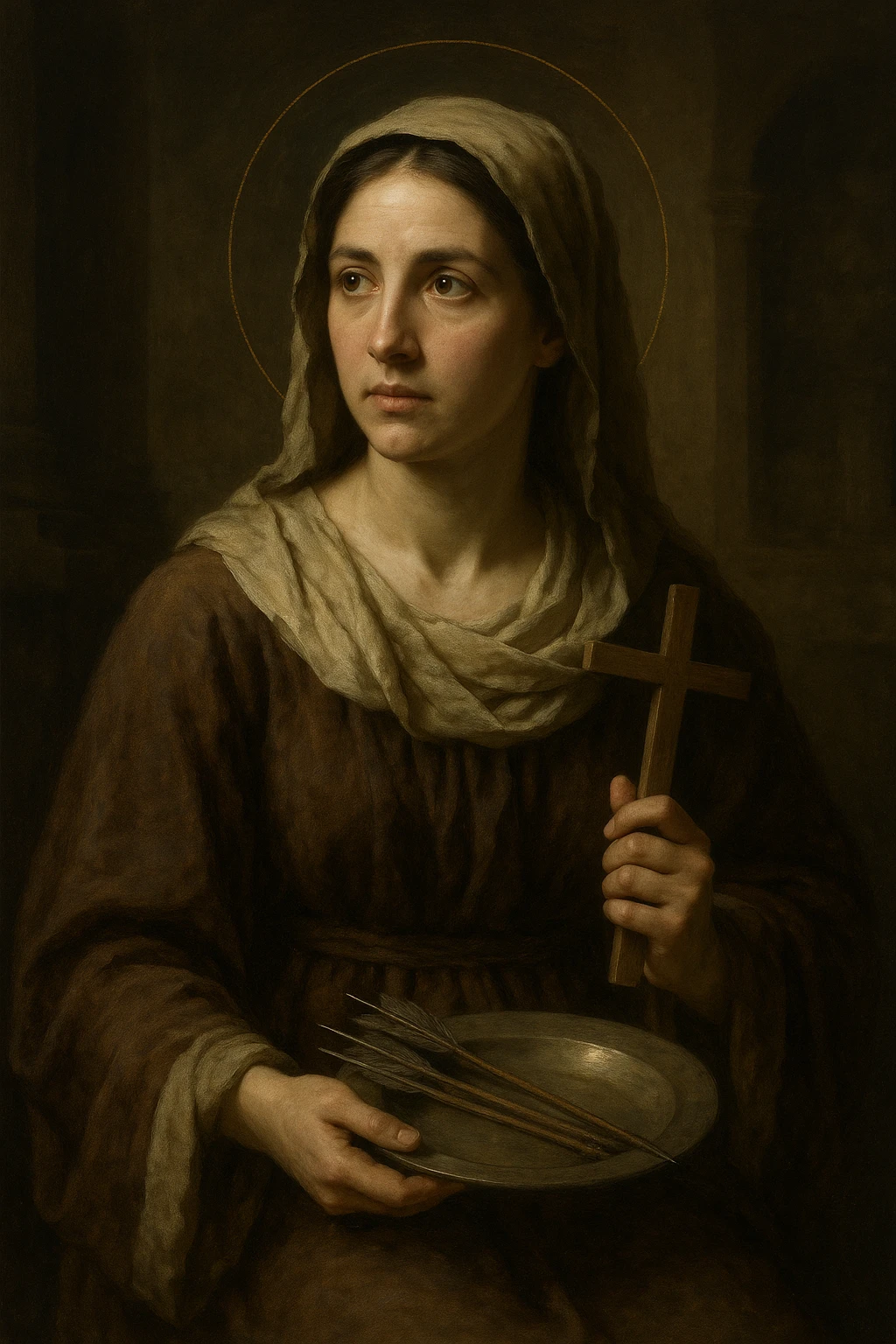 Saint Irene of Rome portrait