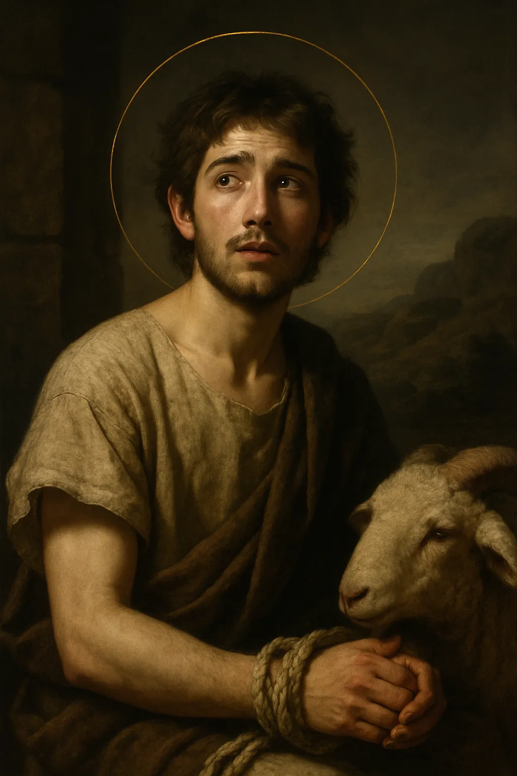 Saint Isaac portrait