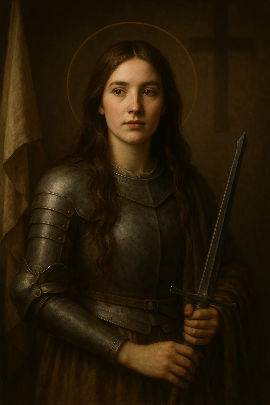 Saint Joan of Arc portrait