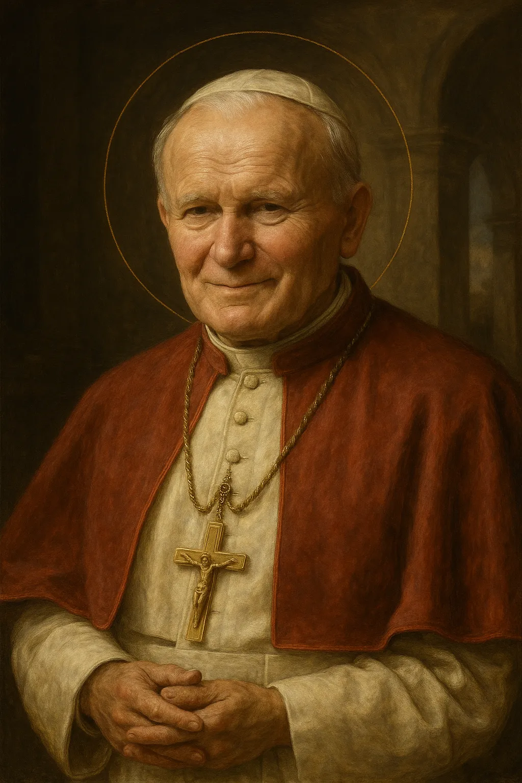 Saint John Paul II portrait
