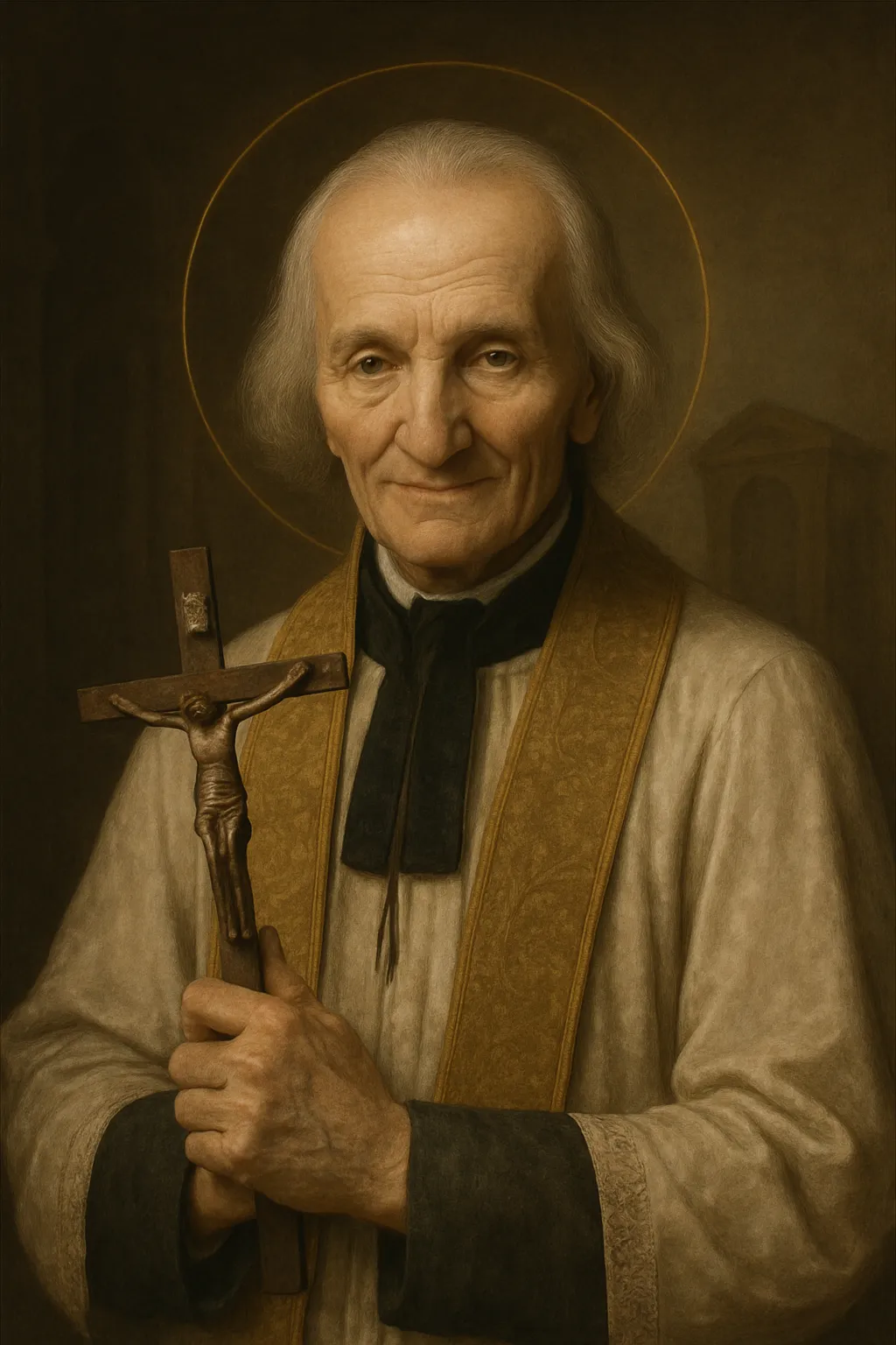 Saint John Vianney portrait