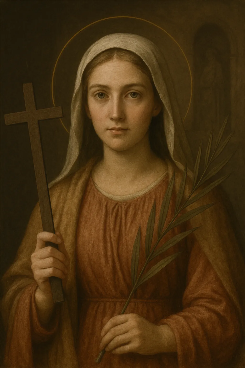 Saint Justina portrait