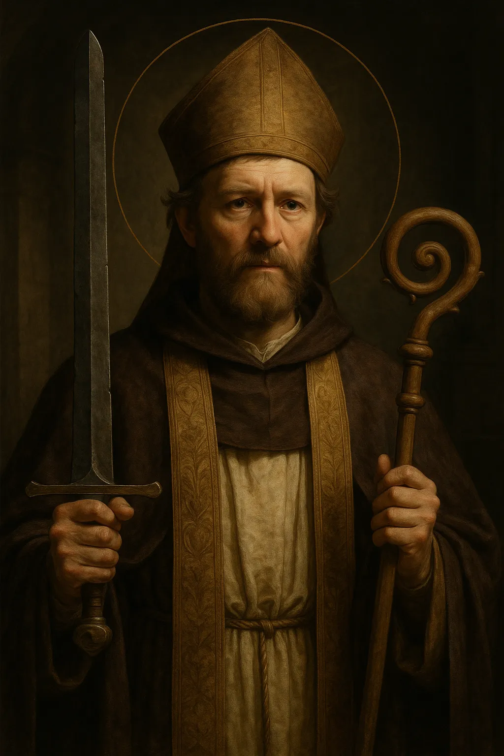 Saint Kilian portrait