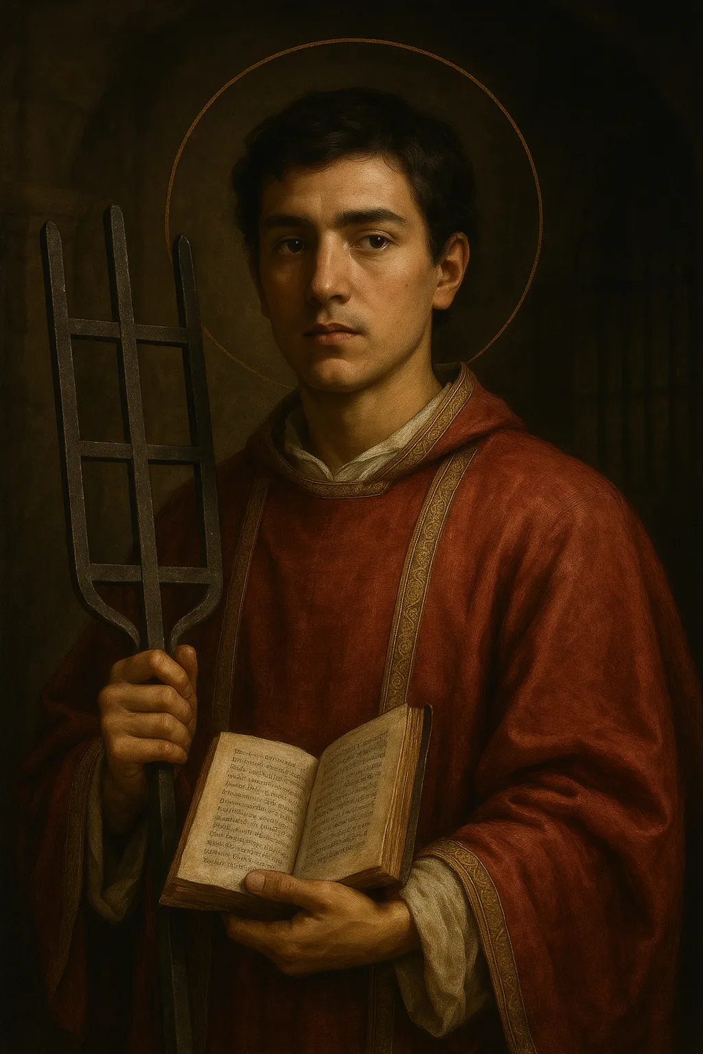Saint Lawrence portrait