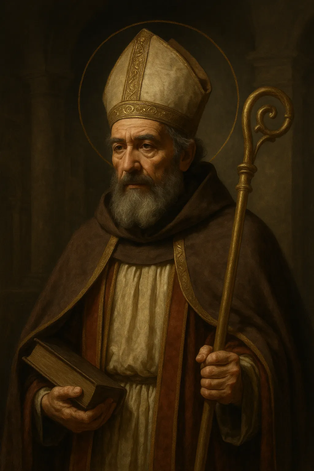 Saint Leander portrait