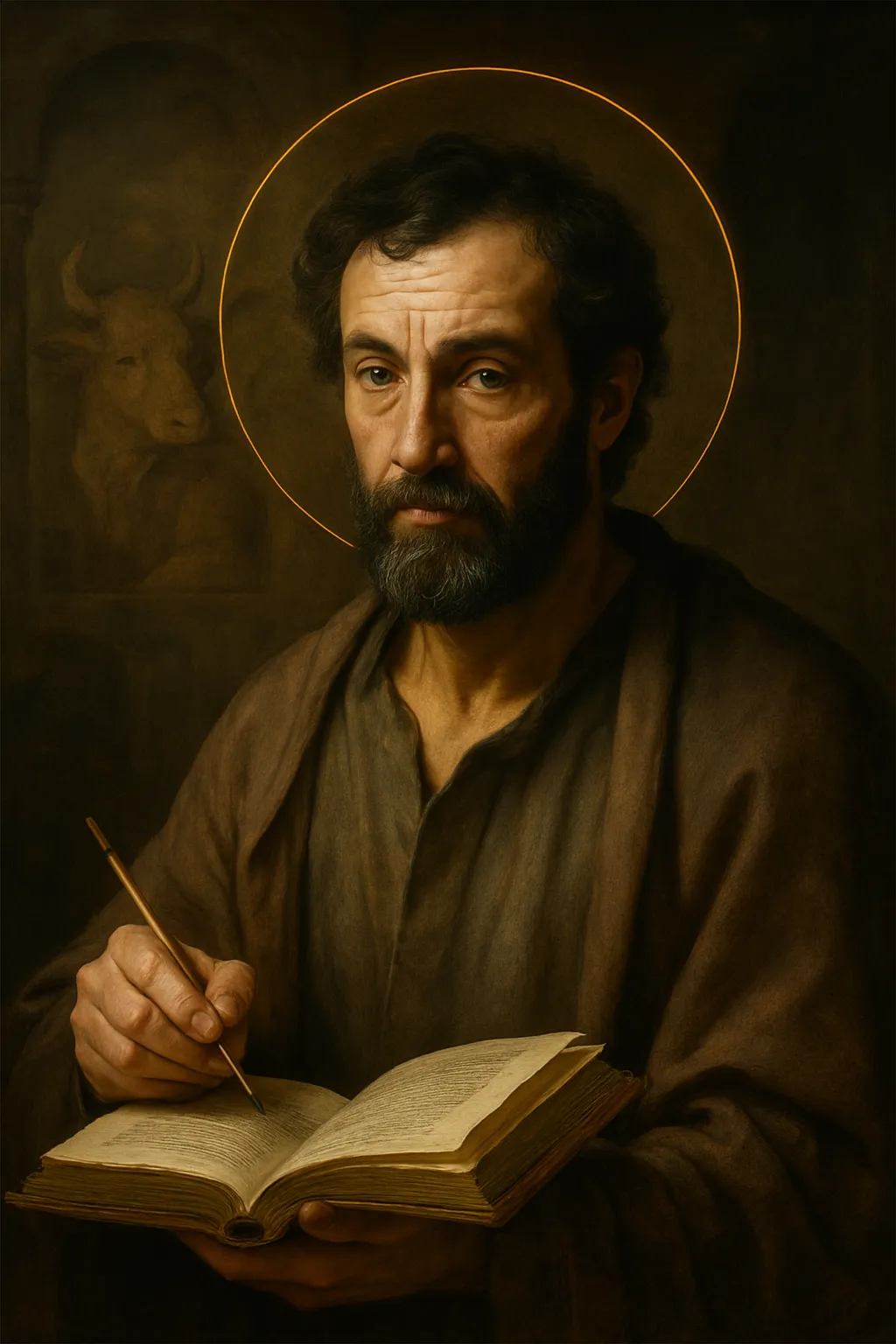 Saint Luke portrait